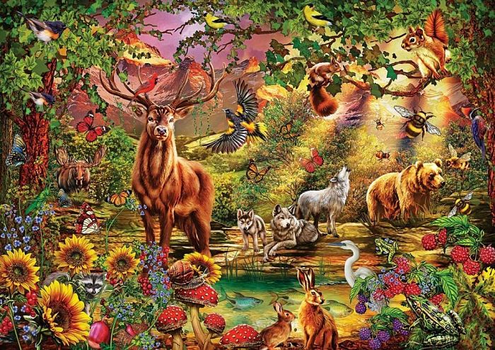 Puzzle Art Puzzle 1000 pieces Magic forest 5176