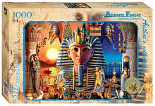 Step puzzle 1000 pieces: Egyptian Treasures