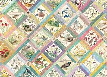Puzzle Cobble Hill 1000 details: Patterns with birds