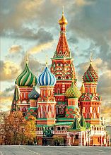 Puzzle Educa 1000 pieces: St. Basils Cathedral, Moscow