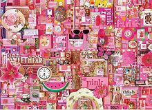 Cobble Hill puzzle 1000 pieces: Pink