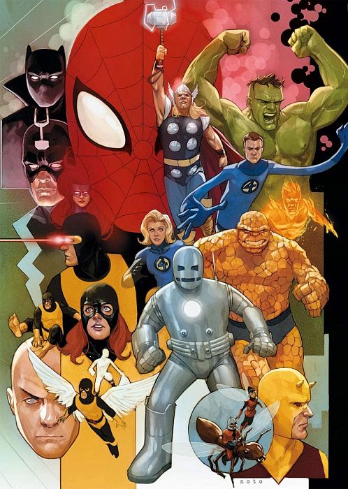 Puzzle Clementoni 1000 pieces: Marvel Heroes 39612