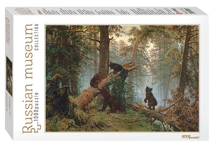 Jigsaw puzzle Step 1000 pcs: Morning in a Pine Forest.  79218