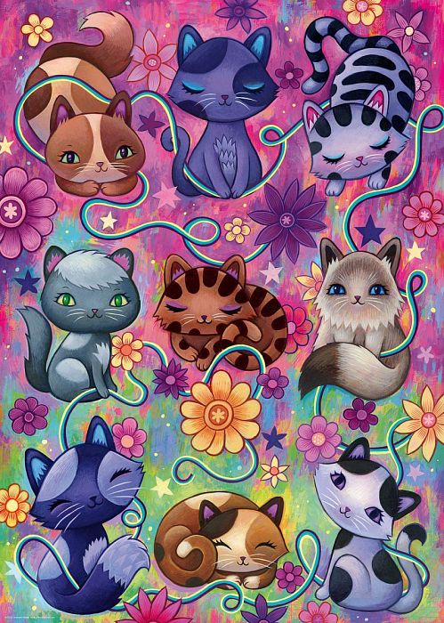 Heye 1000 Pieces Puzzle: All Kittens 29955